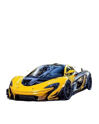 Per la McLaren P1 Body Kit P1 Upgraded GTR Style Spoilers del paraurti anteriore e posteriore Kit di corpo in fibra di carbonio