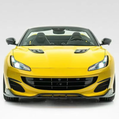 Portofino Retrofit Carbon Body Kit MSY Stile Labbro anteriore Fibra di carbonio Diffusore laterale