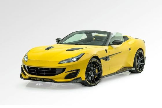 Portofino Retrofit Carbon Body Kit MSY Stile Labbro anteriore Fibra di carbonio Diffusore laterale