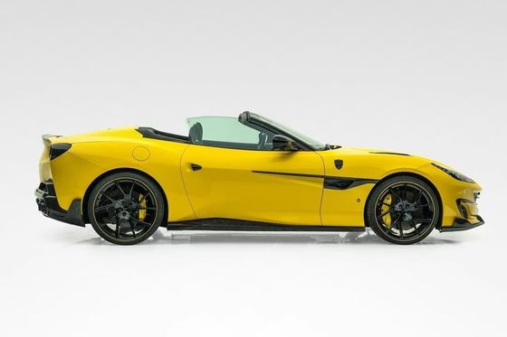 Portofino Retrofit Carbon Body Kit MSY Stile Labbro anteriore Fibra di carbonio Diffusore laterale