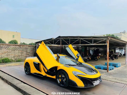Parti in carbonio del paraurti anteriore per Mclaren Mp4 12C 625c 650S Upgrade to 675LT Style Body Kit