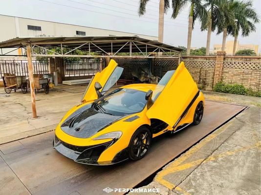 Parti in carbonio del paraurti anteriore per Mclaren Mp4 12C 625c 650S Upgrade to 675LT Style Body Kit