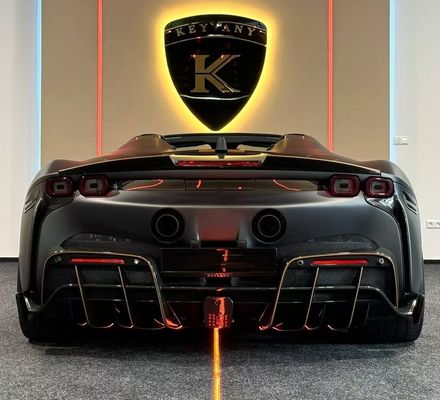 Ferrari SF90 Carrozzeria in fibra di carbonio SF90 KY PP Carrozzeria in plastica diffusore spoiler