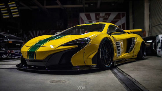 Per la McLaren 650S 625c Wide-body Kit 650S 625c Upgrade il LB-style Front e Rear Bumper Spoiler Widebody Kit