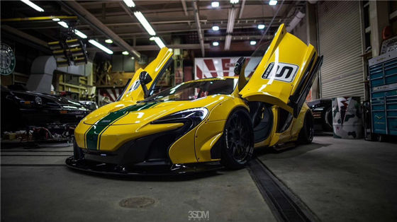 Per la McLaren 650S 625c Wide-body Kit 650S 625c Upgrade il LB-style Front e Rear Bumper Spoiler Widebody Kit