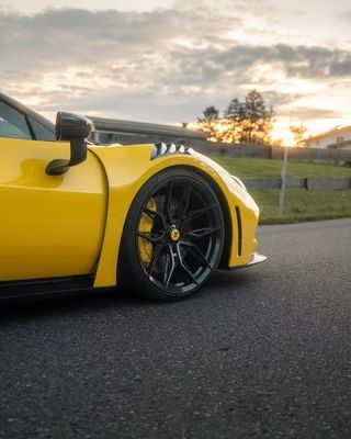 296 Ferrari Body Kit 2021 2022 Car Wheel Arch Front And Rear Bumper Spoiler
