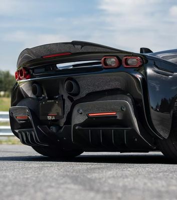 SF90 Ferrari Carbon Fiber Body Kit 1016 Stile Labbro anteriore