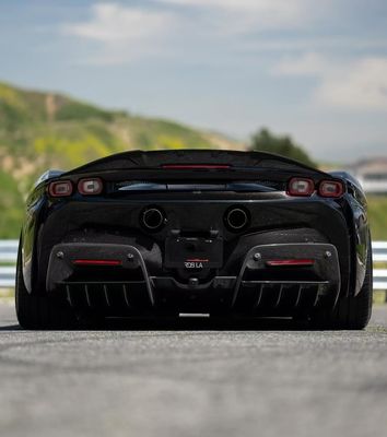 SF90 Ferrari Carbon Fiber Body Kit 1016 Stile Labbro anteriore