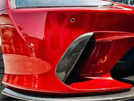 Kit corpo in fibra di carbonio secca per McLaren GT McLaren GT Upgraded Novi Style Carbon Fiber Diffuser Spoiler Body Kit