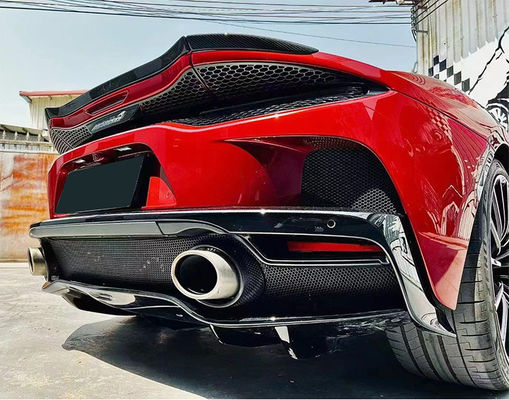 Kit corpo in fibra di carbonio secca per McLaren GT McLaren GT Upgraded Novi Style Carbon Fiber Diffuser Spoiler Body Kit
