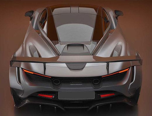 Fibra di carbonio secca per la McLaren 720s Fibra di carbonio spoiler 720s Upgraded PD-style Carbon Fiber spoiler Wing