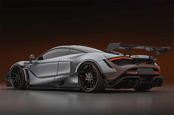 Fibra di carbonio secca per la McLaren 720s Fibra di carbonio spoiler 720s Upgraded PD-style Carbon Fiber spoiler Wing