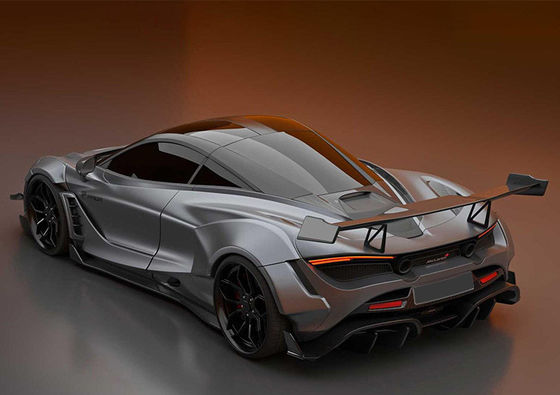 Fibra di carbonio secca per la McLaren 720s Fibra di carbonio spoiler 720s Upgraded PD-style Carbon Fiber spoiler Wing