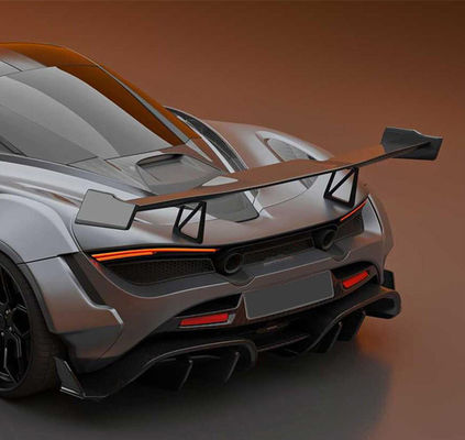 Fibra di carbonio secca per la McLaren 720s Fibra di carbonio spoiler 720s Upgraded PD-style Carbon Fiber spoiler Wing