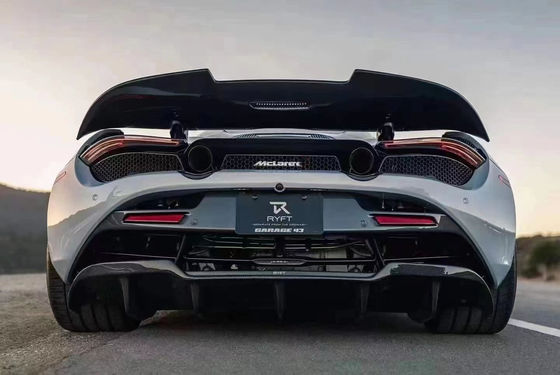 Fibra di carbonio Mclaren Wide Body RYFT Style Lip Diffuser Spoiler Body Kit
