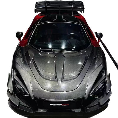 GTR Style 720s Wide Body Kit Mclaren Senna Body Kit Front Bumper Fibra di carbonio