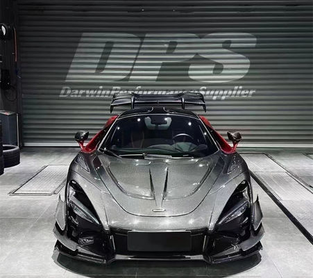 GTR Style 720s Wide Body Kit Mclaren Senna Body Kit Front Bumper Fibra di carbonio
