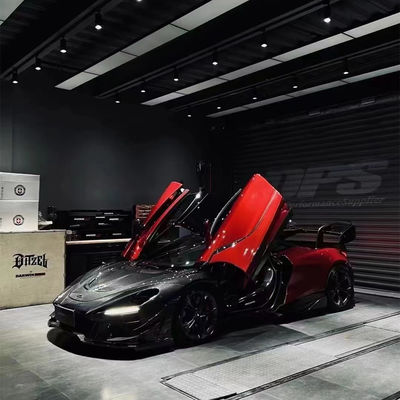 GTR Style 720s Wide Body Kit Mclaren Senna Body Kit Front Bumper Fibra di carbonio