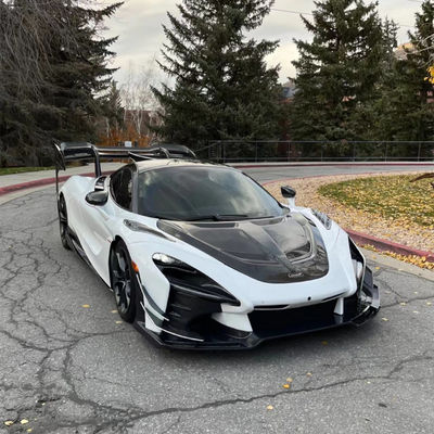 GTR Style 720s Wide Body Kit Mclaren Senna Body Kit Front Bumper Fibra di carbonio