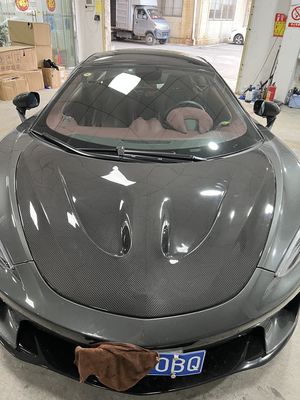 GT Mclaren Body Kit P1 Stile Cappuccio motore in fibra di carbonio