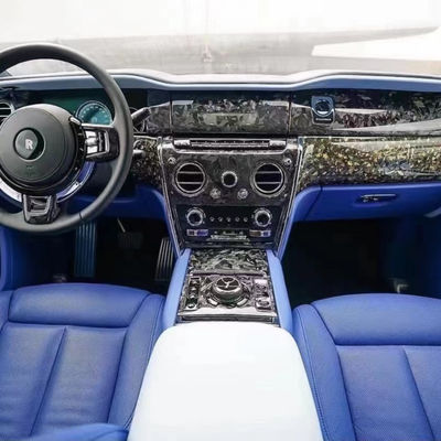 2018 Cullinan Rolls-Royce Body Kit Fibra di carbonio secca Interni panello centrale