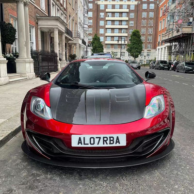 MP4 12C Mclaren Body Kit MSY Style Front Rear Bumper Spoiler Widebody Kit Rosso Nero