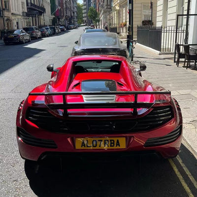 MP4 12C Mclaren Body Kit MSY Style Front Rear Bumper Spoiler Widebody Kit Rosso Nero