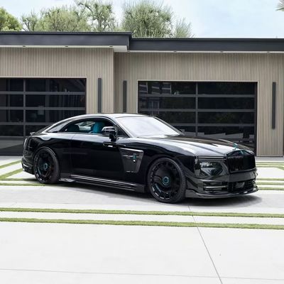 Spectre Rolls-Royce Wide Body Kit MSY Style Diffusore labiale anteriore Spoiler Hood