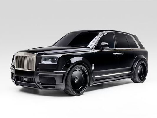 Black Cullinan Rolls-Royce Body Kit NT Stile Front And Rear Bumper Widebody Kit