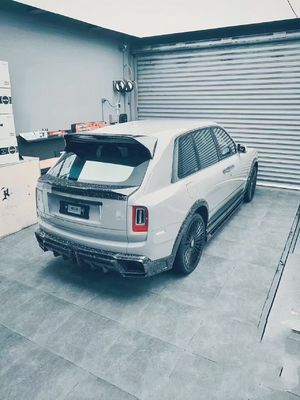 2018 - 2019 Cullinan Body Kit DW Style Front Lip Diffuser Spoiler Widebody Kit