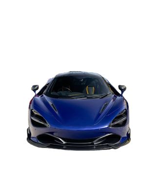 Blue 720s Wide Body Kit McLaren Fibra di carbonio Difusore della bocca frontale