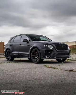 Per Bentley Bentayga Kit corpo in fibra di carbonio Bentayga Upgraded MSY Style Front e Rear Bumper Spoiler Wide-body Kit