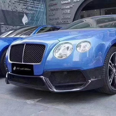 Per Bentley Continental GT Carrozzeria in fibra di carbonio Continental GT Upgrades VORS Style Spoiler del paraurti anteriore e posteriore