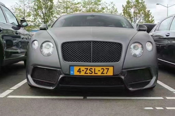 Per Bentley Continental GT Carrozzeria in fibra di carbonio Continental GT Upgrades VORS Style Spoiler del paraurti anteriore e posteriore