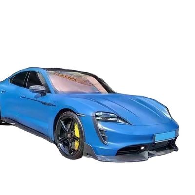 Ricambi auto per Porsche Taycan Kit corpo in fibra di carbonio Taycan aggiornamenti stile MSY Kit corpo a sfera frontale diffusore spoiler