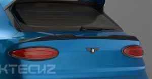 Auto Blu Bentley Bentayga Body Kit Widebody Fibra di Carbonio Front Lip Diffuser Wing Hood