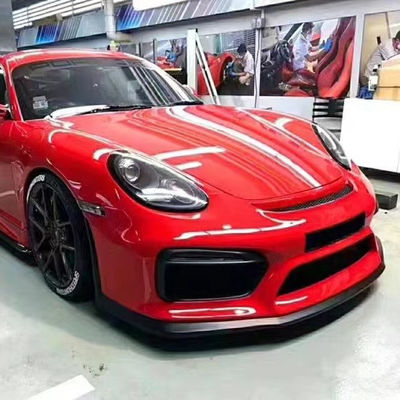 Prodotti venduti come Hot Cakes 987Cayman Body Kit GT4 Stile Anteriore e posteriore Spoiler paraurti 2006-2012