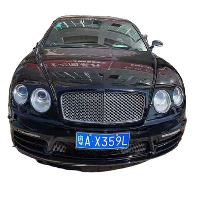 Nero 2013 Bentley Flying Spur Body Kit Anteriore e posteriore Coppiere Spoiler Kit di scarico