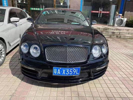 Nero 2013 Bentley Flying Spur Body Kit Anteriore e posteriore Coppiere Spoiler Kit di scarico