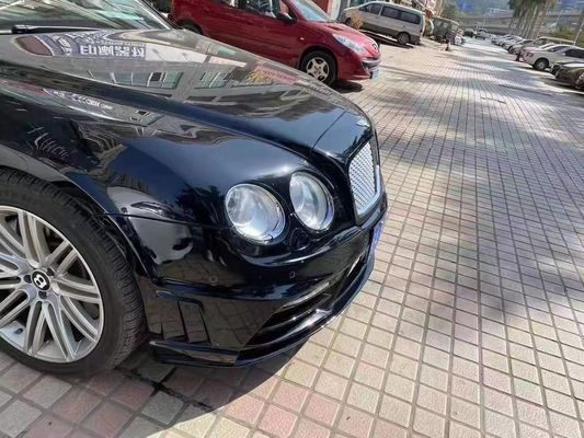 Nero 2013 Bentley Flying Spur Body Kit Anteriore e posteriore Coppiere Spoiler Kit di scarico
