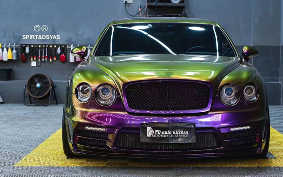 Nero 2013 Bentley Flying Spur Body Kit Anteriore e posteriore Coppiere Spoiler Kit di scarico