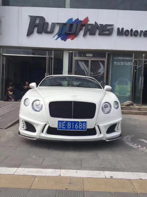 ODM Bianco Bentley Continental Gt Body Kit WD Stile Car Skirt Spoiler Body Kit