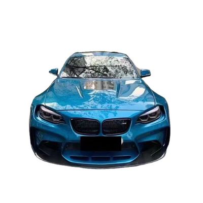Per BMW F22 F87 Serie 2 M2 Body Kit M2 M235 Upgrade IMP Stile Frontale e Rear Bumper Spoiler Wide Bodyki
