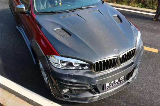 Vendita per BMW X5 X6 F15 F16 Cappa in fibra di carbonio Cappa in fibra di carbonio X5 X6 Copertura in fibra di carbonio