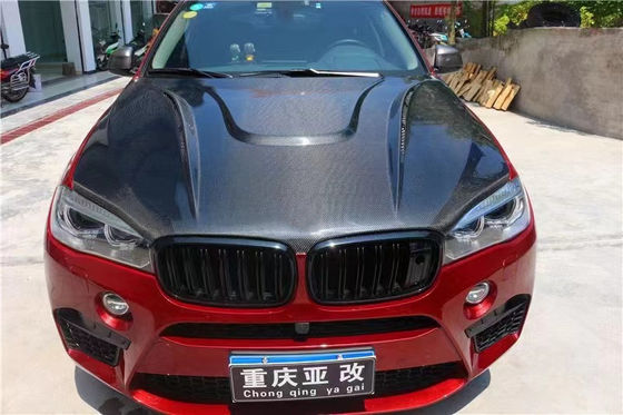 Vendita per BMW X5 X6 F15 F16 Cappa in fibra di carbonio Cappa in fibra di carbonio X5 X6 Copertura in fibra di carbonio