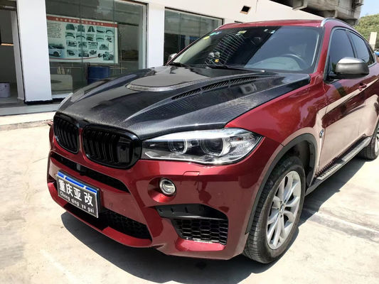 Vendita per BMW X5 X6 F15 F16 Cappa in fibra di carbonio Cappa in fibra di carbonio X5 X6 Copertura in fibra di carbonio