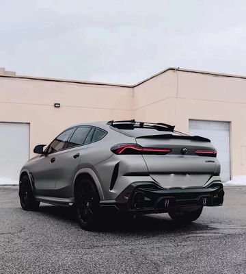 Vendita calda G06 X6 Carbon Fiber Body Kit Forbmw X6 Carbon Fiber Front Shovel Rear Diffuser Spoiler Cover