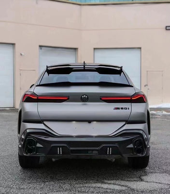 Vendita calda G06 X6 Carbon Fiber Body Kit Forbmw X6 Carbon Fiber Front Shovel Rear Diffuser Spoiler Cover