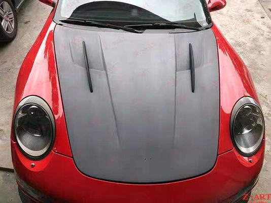 Nuovo prodotto Cappuccio in fibra di carbonio per Porsche 911 997 911 997 Motor Hatch in fibra di carbonio GT3 Style