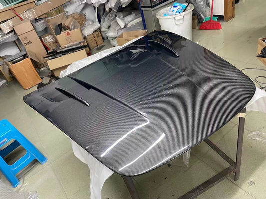 Nuovo prodotto Cappuccio in fibra di carbonio per Porsche 911 997 911 997 Motor Hatch in fibra di carbonio GT3 Style